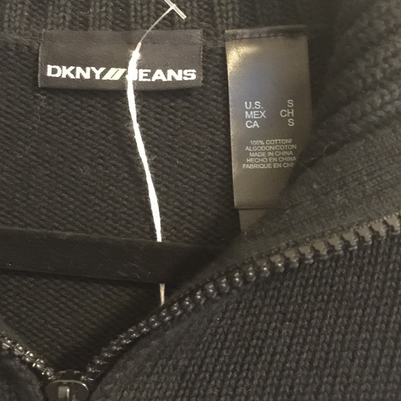 DKNY Black Womens Sweater Pullover size Small - Picture 2 of 5